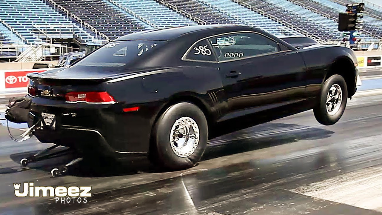 BRAND NEW '14 COPO CAMARO FIRST TIME OUT PILOTED BY BRUNO