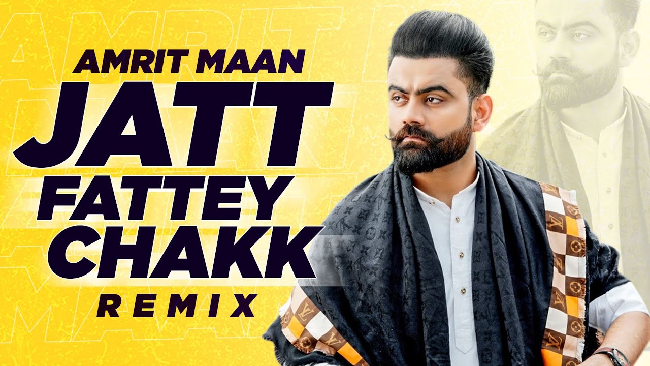 Jatt Fattey Chakk Lyrical Remix Amrit Maan  Desi Crew  Latest Punjabi Song 2020  Speed Records