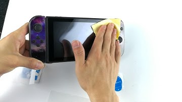 tempered glass film video guide for Nintendo Switch