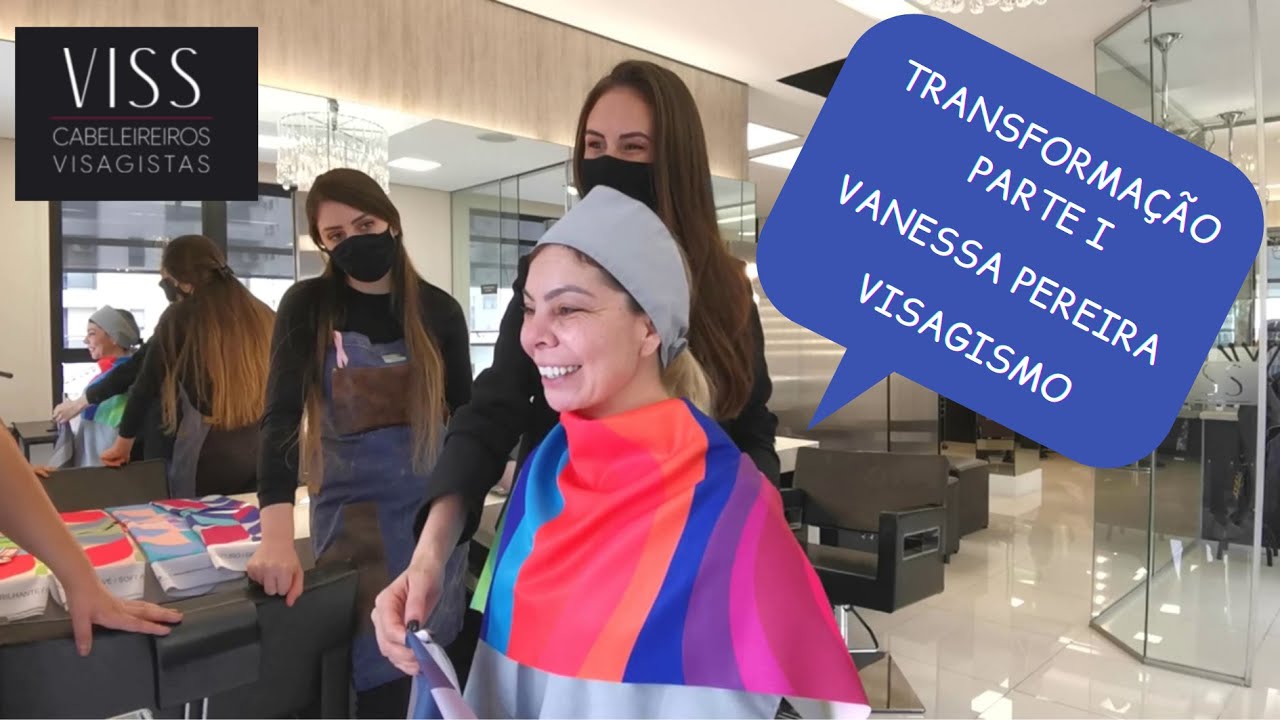 MINHA TRANSFORMAÇÃO 👀💥💣 // VISAGISMO PARTE I VANESSA PEREIRA 🤩🎊🎉
