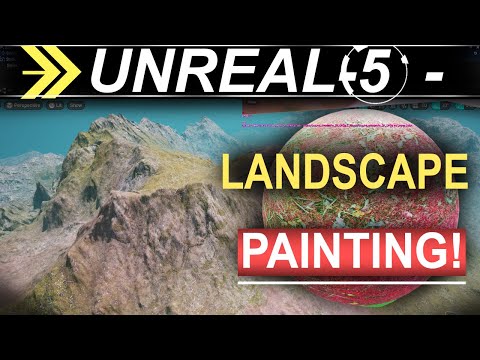 Unreal 5 - Landscape Painting (2 MINUTES!!)