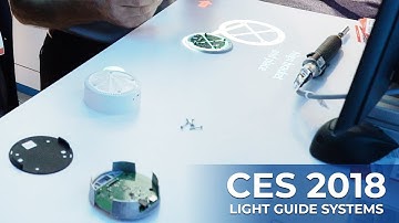 CES 2018 - Light Guide Systems at the Consumer Electronics Show