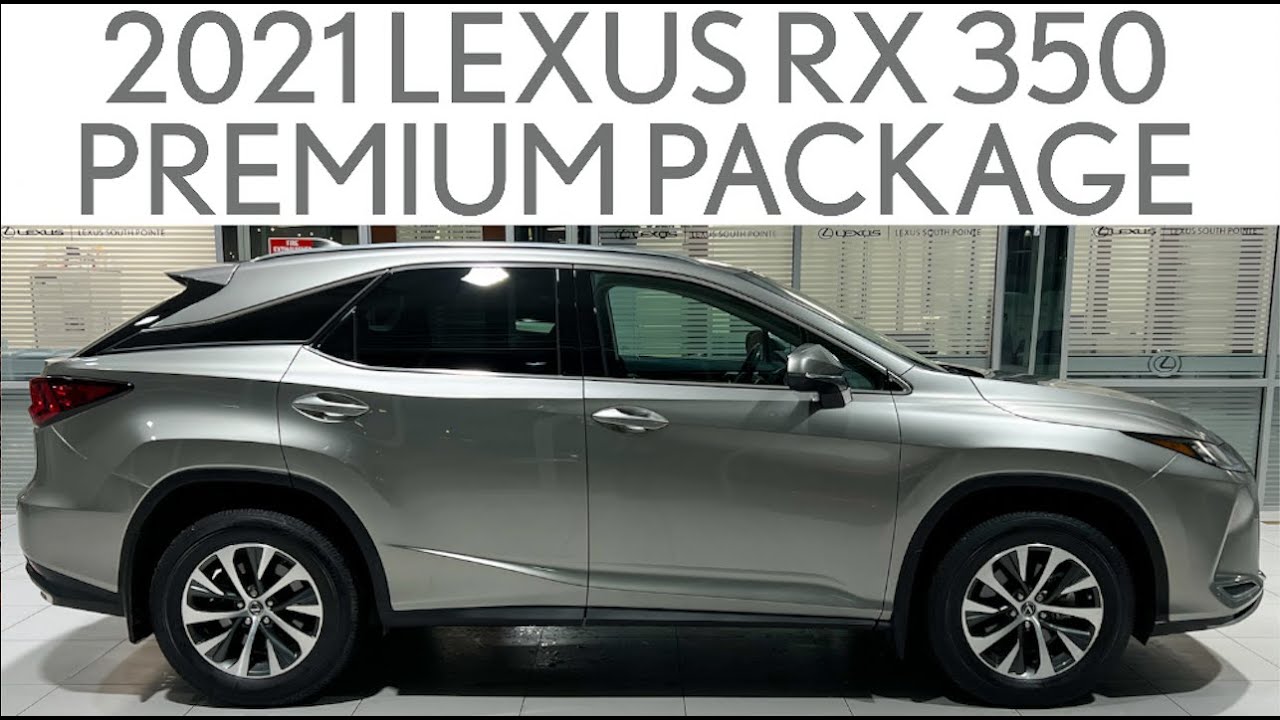 2021 Lexus RX 350 Premium Package (L240248A) - Full Review and Walk ...