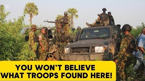 BREAKING NEWS‼️ TROOPS SEIZE MASSIVE ARSENAL FROM BANDIT STRONGHOLD!