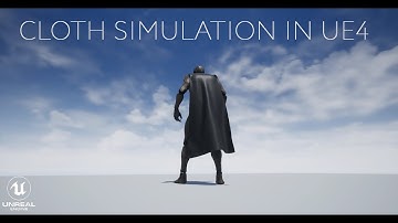 Cloth Simulation test in Unreal Engine 4
