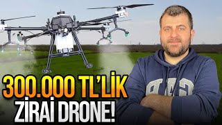 300.000 TL’lik yerli zirai drone ile tarımsal ilaçlama yaptık! screenshot 4