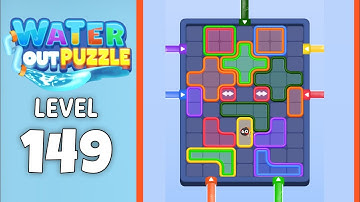 Water Out Puzzle level 149 solution