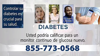 DIABETES - Usted podria calificar para un monitor continuo glucosa nuevo CALL 855-773-0568
