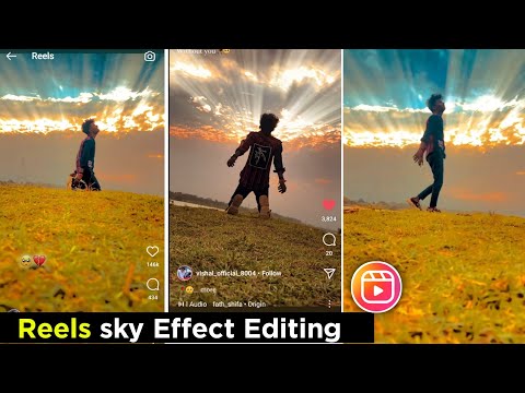 Sunlight effect video editing | Rays Effect Video | sky change video editing | Reels Video Editing