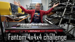 Kebu takes on the Fantom 4x4x4 Challenge