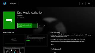 XboxDevCom - Xbox One - Dev Mode #1  - Installation