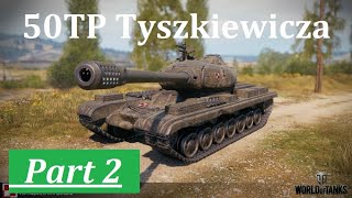 World of Tanks Blitz: 50TP Tyszkiewicza - Mad Games, Review and Gameplay - 50TP Обзор!  LIVE Stream!