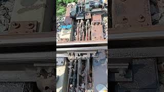 point motor testing for proper movement of train 🚂#shorts #indianrailways #train #railwayline screenshot 5