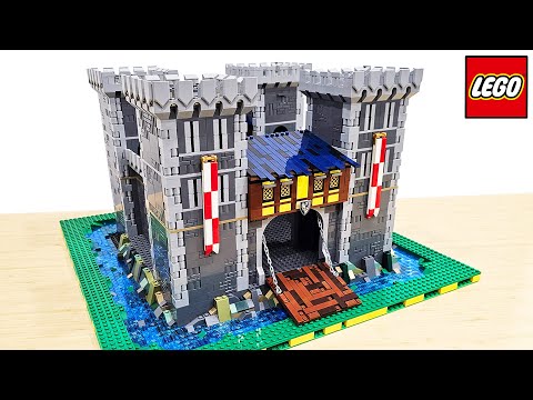 Massive LEGO Medieval Castle built with 6x SETS 