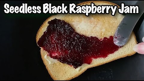The Best Seedless Black Raspberry Jam I’ve Ever Made | Low Sugar & Bursting with Flavor