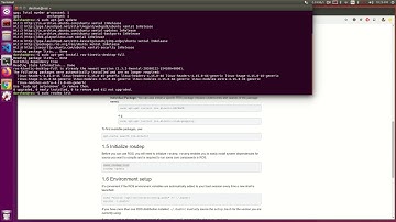 ROS kinetic installation procedure
