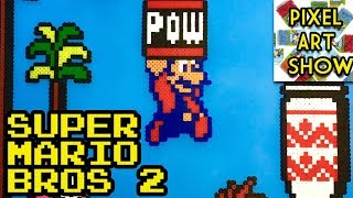 Perler Bead Super Mario Bros 2 Project - Pixel Art Show