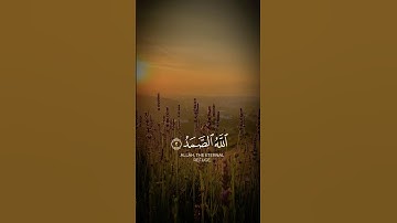 سورة الاخلاص #المصحف #الرحمن #اكسبلور #quran #راحة_نفسية #الاخلاص