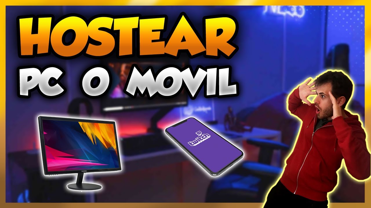 COMO HOSTEAR en TWITCH desde PC y MOVIL 2021 😎 (¡Rápido!) 🚀 - YouTube