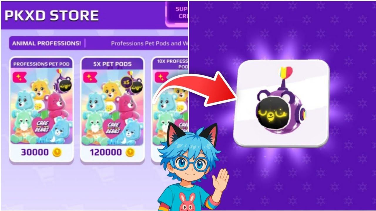😍🐻 NEW CARE BEARS SEASON 2 PET PODS ARE HERE PK XD UPDATE