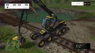 Farming Simulator 15 Hit By A Train