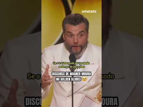 Video WAGNER MOURA VENCEDOR DO GLOBO DE OURO
