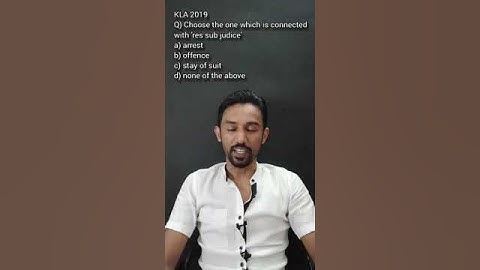 KLA LL.B : CPC - Question 1 #kla #llbentrance #klee #lawentrance