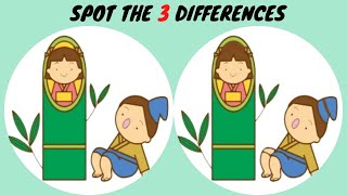 find the 3 difference |No27