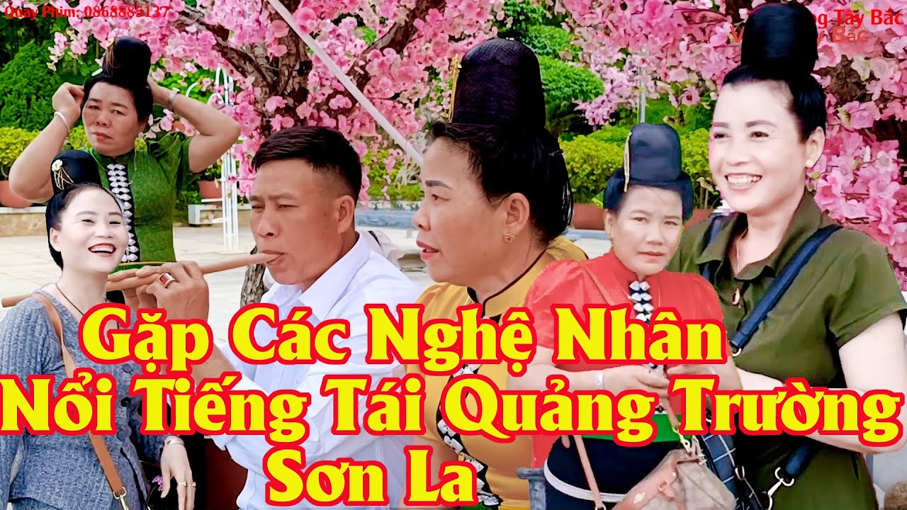 [Hát Thái] Hát Thái Giao Duyên Tại Quảng Trường Sơn La| Hát Thái Lò Ban, Mỹ Duyên, Diệu Huyền.....|
