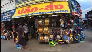 Poonsup Market ( Bike Modified Parts Center ) Pathum Thani Thailand MAY 2022