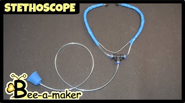Stethoscope | How a Stethoscope works | DIY | School project | science project | STEM activity