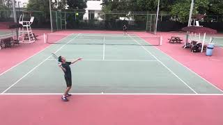 KOTAM S16 Tennis Match - Aaron vs Matthew Bates