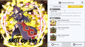 [SAOIF] Test Damage Skill Mod Sword [Challenger Wanted] Yuuki | 2,2 JT Damage