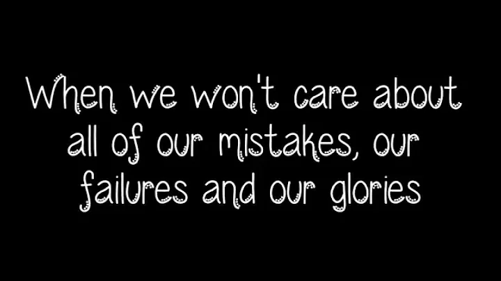 Kodaline - 'Moving On' Lyrics