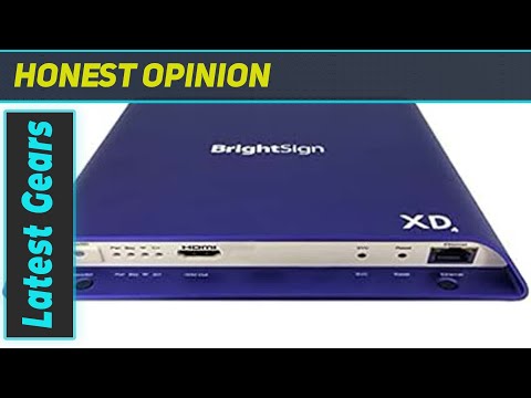 BrightSign XD234 4K Media Player Review - YouTube