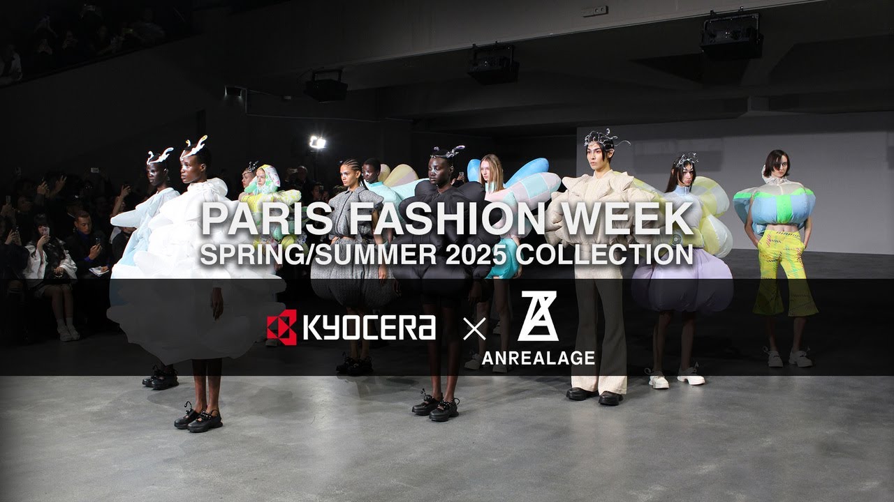 Paris Fashion Week 2025S/S Collection by ANREALAGE【FOREARTH事例紹介】