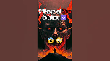 7 types of Zina in Islam😱😨 #shorts #islam #ramadan #muslim #zina