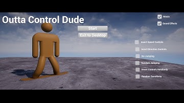 GMTK Game Jam Update 4 (Final)- Outta Control Dude - 48 Hours in!