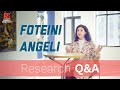 Research Q&amp;A | Foteini Angeli