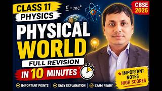 Class 11 Physics I Chapter 1 Physical World Explained Simply