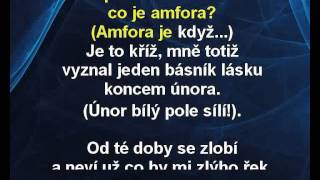 Eva Pilarová, Naďa Urbánková, Jiří Suchý - Amfora, lexikon a preparát (karaoke KLIP)