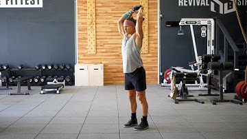 Dumbbell Overhead Tricep Extension