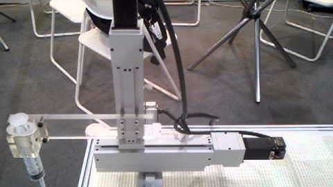 DMX-K-SA-11 XYZ Pipetting.  Integrated NEMA 11 stepper motor