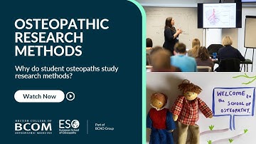 Osteopathic Research Methods | Critical Reflection