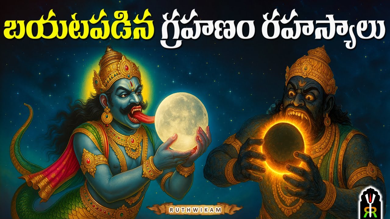 సూర్య చంద్ర గ్రహణం Solar Eclipse | Telugu Mythology Devotional Facts, Traditions, Rituals Explained
