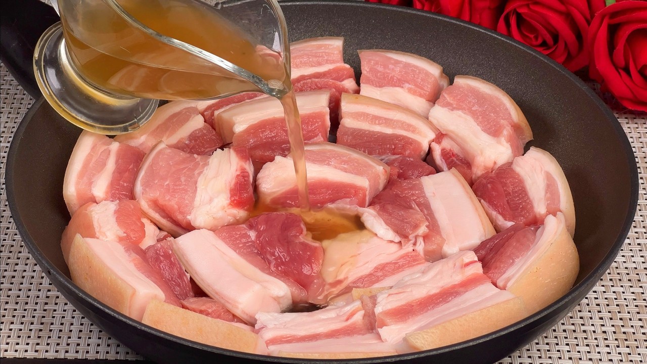 ОДИН шеф-повар научил меня этому трюку с приготовлением свинины! Неотразимый рецепт свиной грудинки!