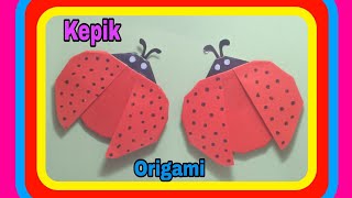Kepik Origami || Buat Kepik dari Origami