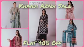 Shopping haul/Khaadi Azadi sale/reasonable prices#summer collection khaadi 2022#vlogsforall