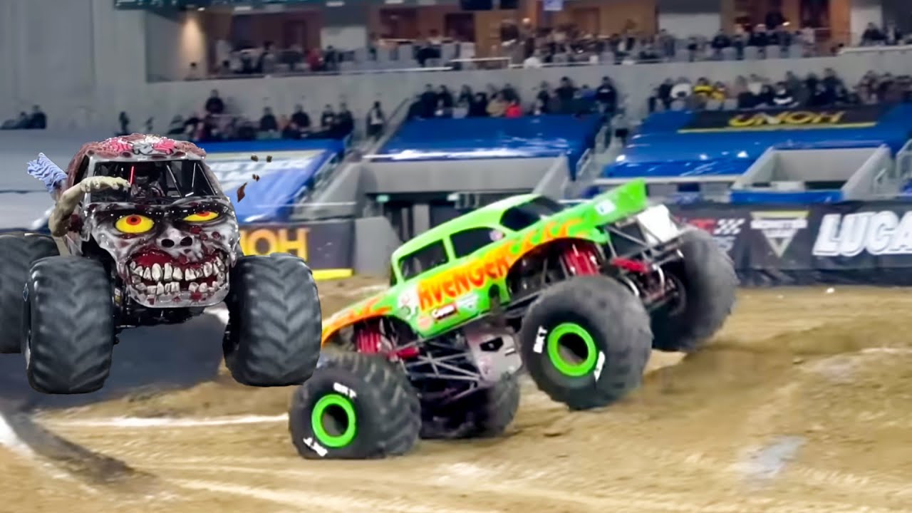 Siêu xe Monster Jam bùng nổ với màn freestyle tại San Diego 2025