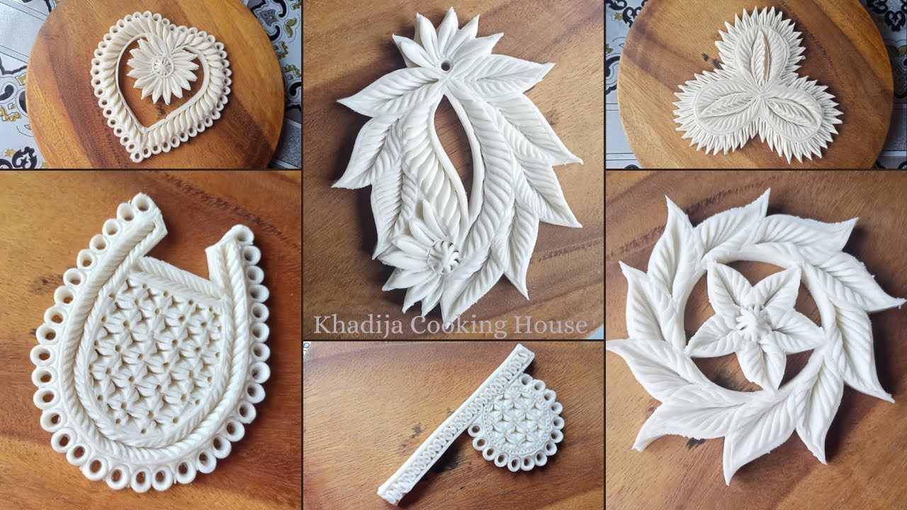 ৬টি চমৎকার নকশী পিঠার ডিজাইন || Nokshi Pitha Design || Full Pitha Recipe | Khadija Cooking House